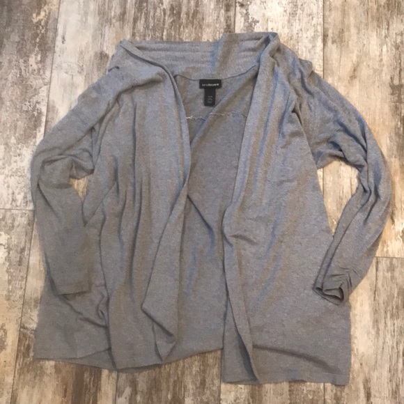 Lane Bryant Sweaters - LANE BRYANT 14-16 GRAY OPEN DRAPE CARDIGAN Lane Bryant Sweaters - LANE BRYANT 14-16 GRAY OPEN DRAPE CARDIGAN